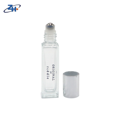 8ML Transparent Glass Essential Oil Crystal Roller Ball Perfume Bottle