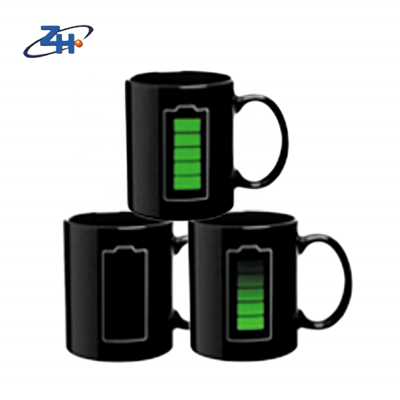 Wholesale battery charging design heat changing mugs