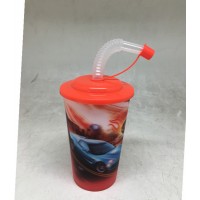 2018 new design 350ML plastic 3D cup