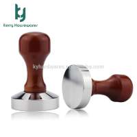 Wooden Handle espresso coffee Tamper 49mm 51mm 57.5m