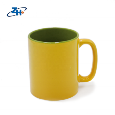 daily use economic hot selling customized color 11oz sublimation mug